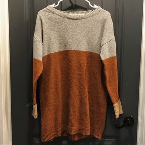 Colorblock sweater